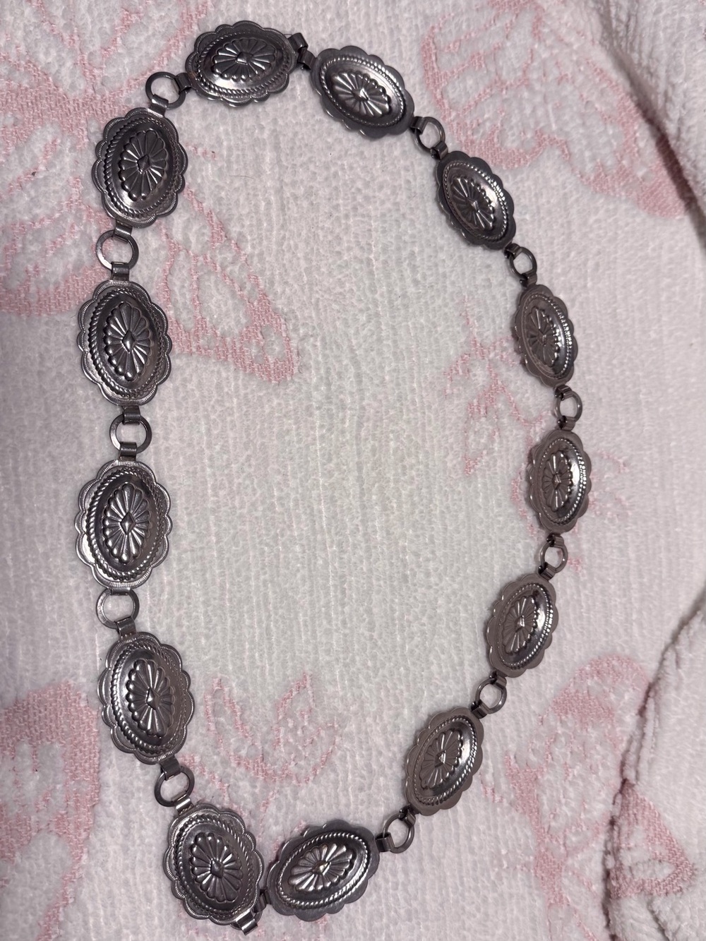 Vintage Silvel Concho Belt